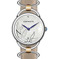 Aerowatch Aerowatch Diamonds 07977 BI02  07977 BI02 кварцевые женские часы перламутровый циферблат, браслет кожаный — вид спереди